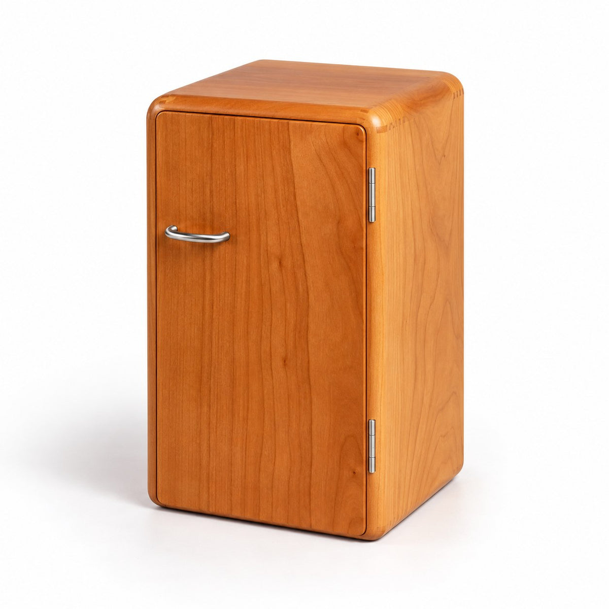 Aulica Wooden Jewellery Cabinet in 6 Drawers / Cherry, closed, studio view on white #Size_6 Drawers|Wood_Cherry